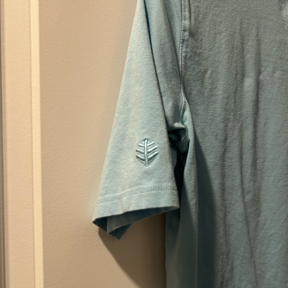 Coolibar women’s Morada Everyday T-Shirt Arctic Blue Small - Picture 6 of 6